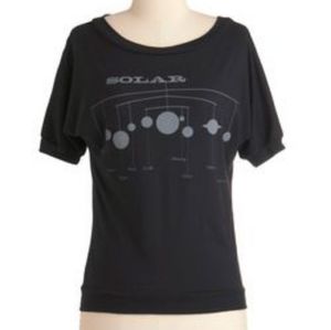 Modcloth Cosmic Chill Out Top - 4x